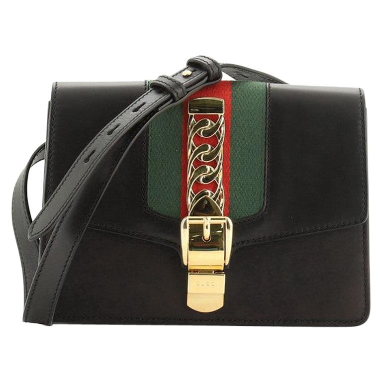 Gucci Sylvie Belt Bag Leather For Sale at 1stdibs