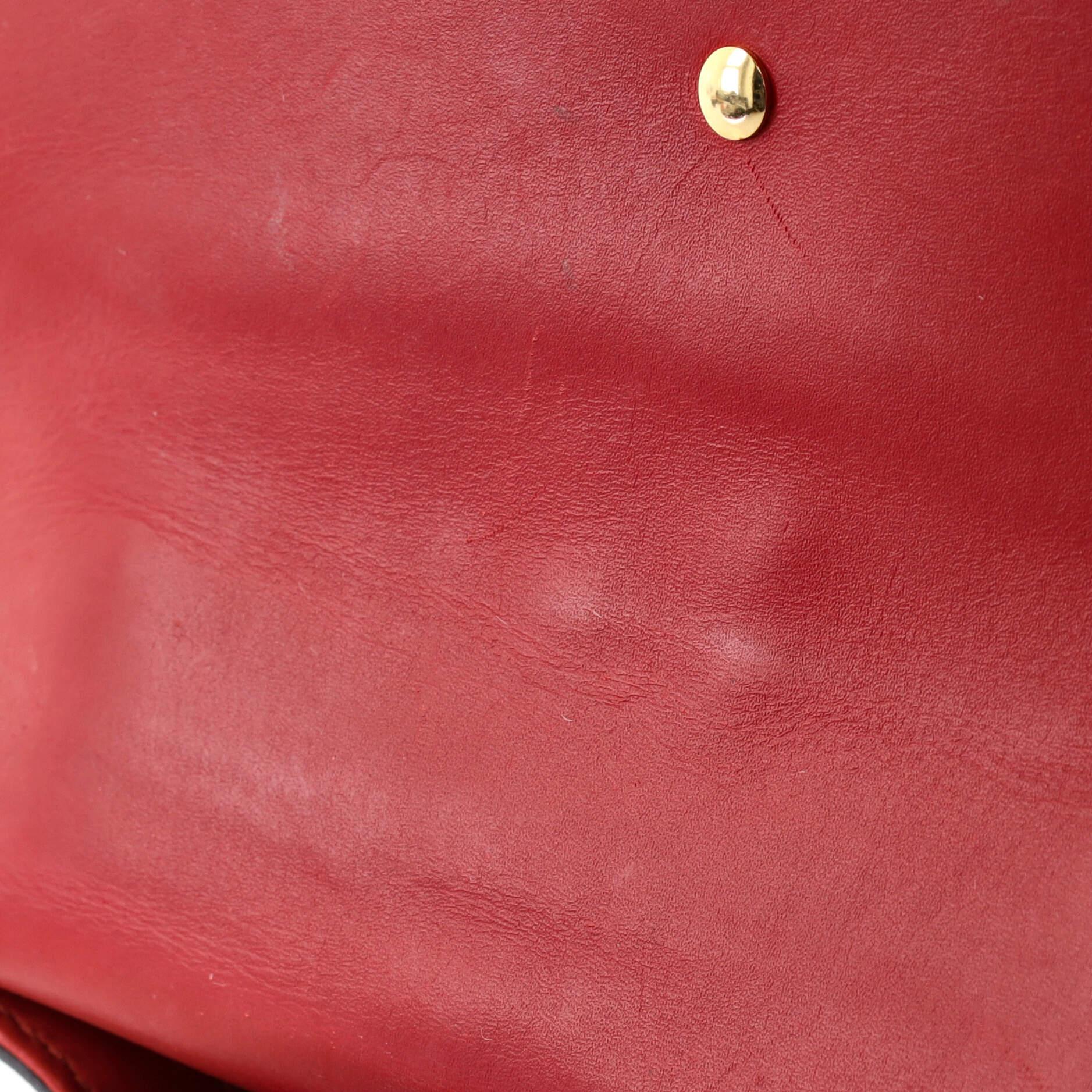 Gucci Sylvie Kette Umhängetasche aus Leder Mini 5