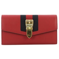 Gucci Sylvie Continental Wallet Leather