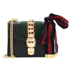 Gucci Sylvie Leather Mini Chain Bag - New Season Gucci Sylvie Leather Mini Chain Bag - New Season