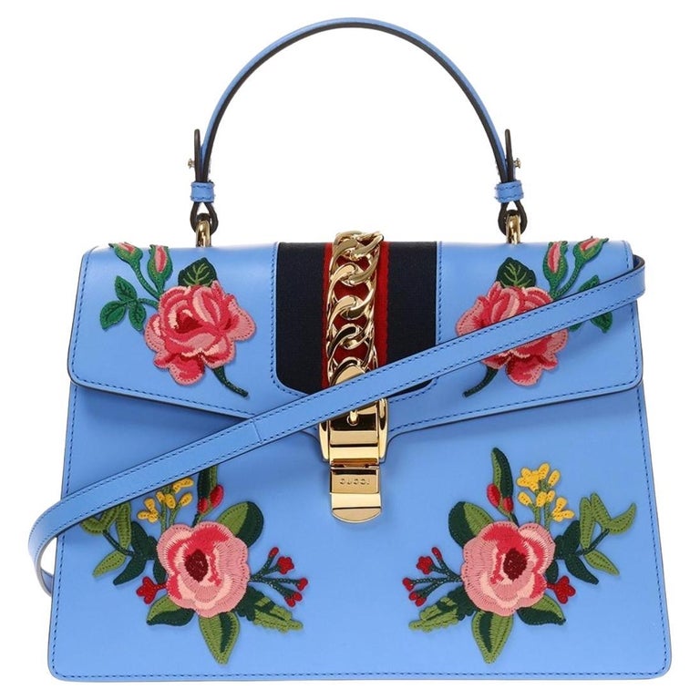 Gucci Sylvie Leather Shoulder Bag For Sale at 1stDibs