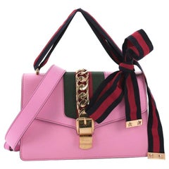 Gucci Sylvie Shoulder Bag Leather Small