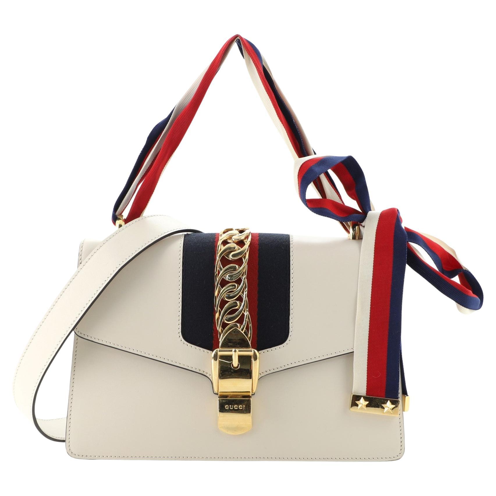 Gucci Sylvie Shoulder Bag Leather Small 