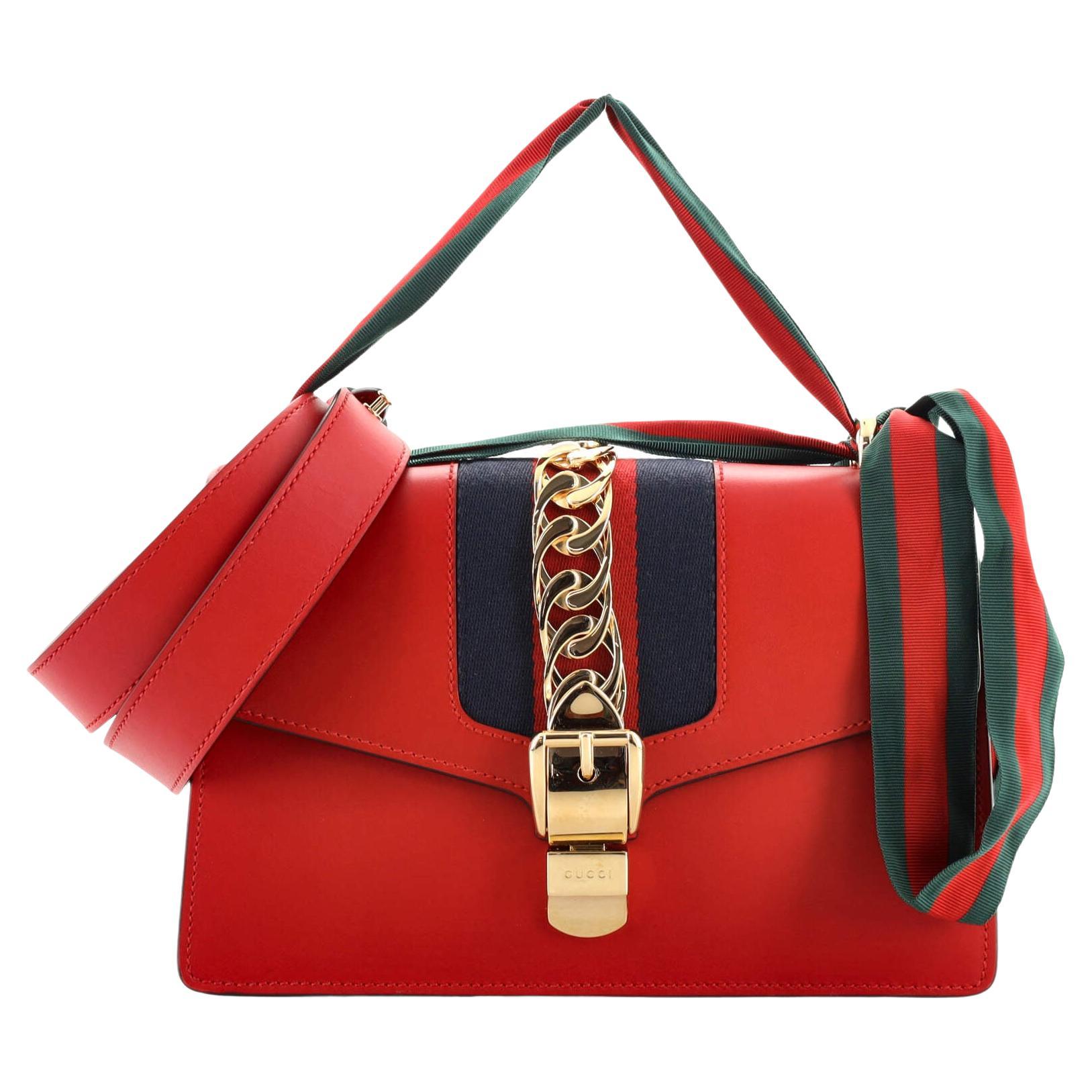 New GUCCI mini bucket bag GG Marmont in red quilted leather with chevrons at 1stDibs gucci