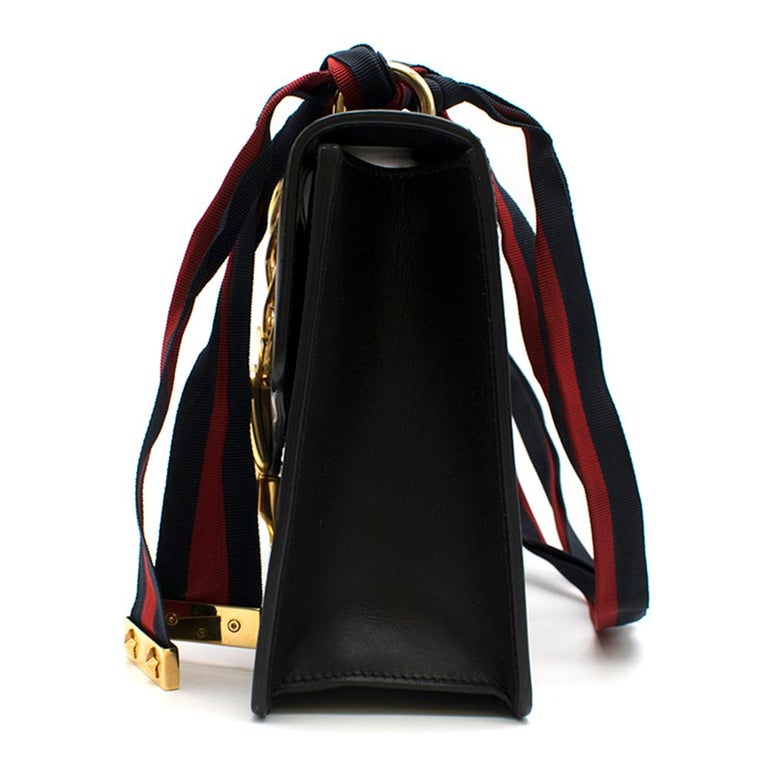 Gucci Sylvie Small Shoulder Bag In White Literacy Basics