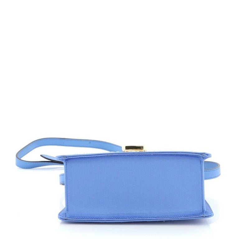 Gucci Sylvie Top Handle Bag Crystal Embellished Satin Mini at 1stDibs ...