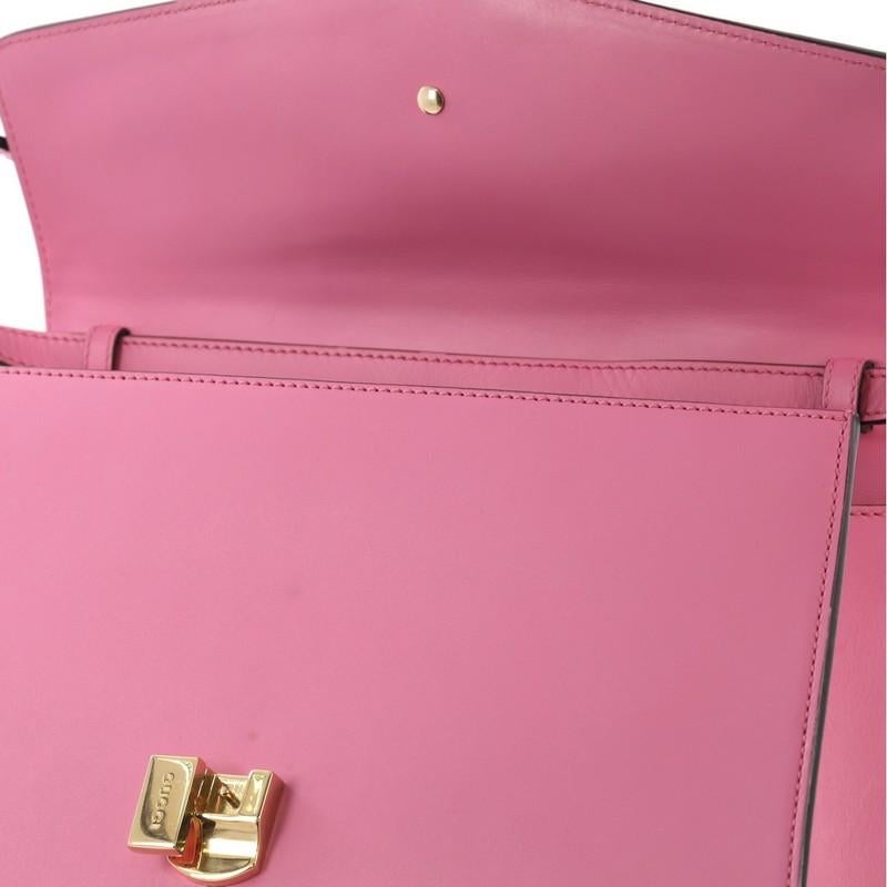 Gucci Sylvie Top Handle Bag Leather Medium 2