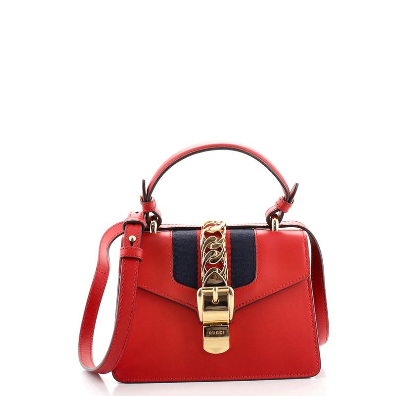 gucci sylvie mini chain bag