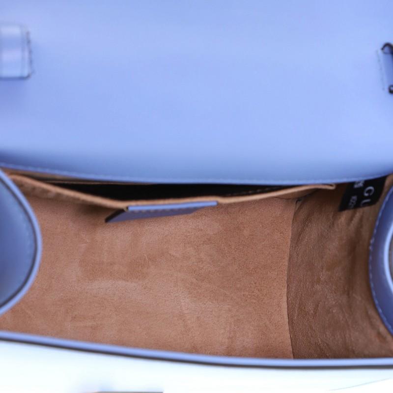 Gucci Sylvie Top Handle Bag Leather Mini 1