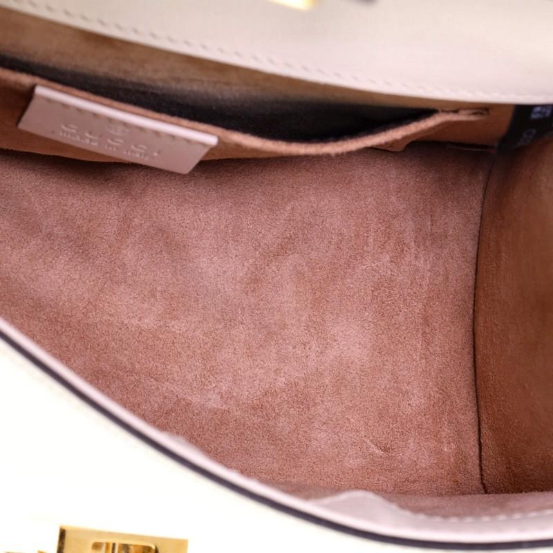 Gucci Sylvie Top Handle Tasche Leder Mini 1