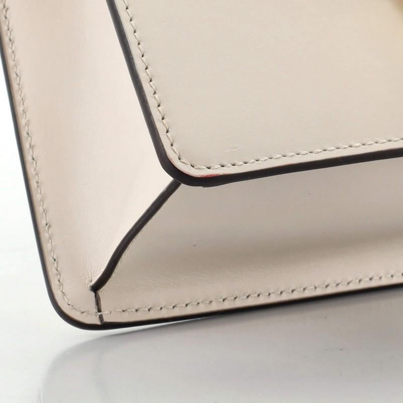 Gucci Sylvie Top Handle Tasche Leder Mini 2