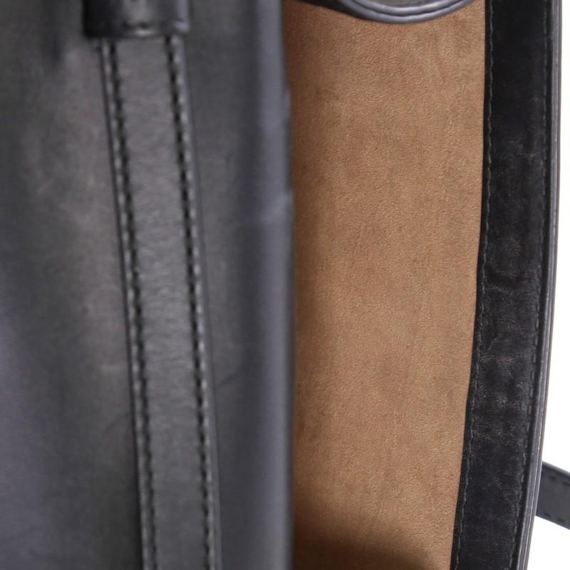 Gucci Sylvie Top Handle Bag Leather Mini 4