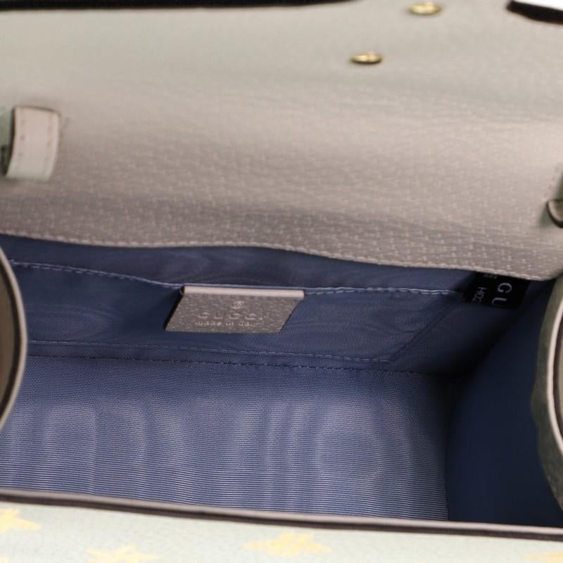 Women's or Men's Gucci  Sylvie Top Handle Bag Printed Leather Mini