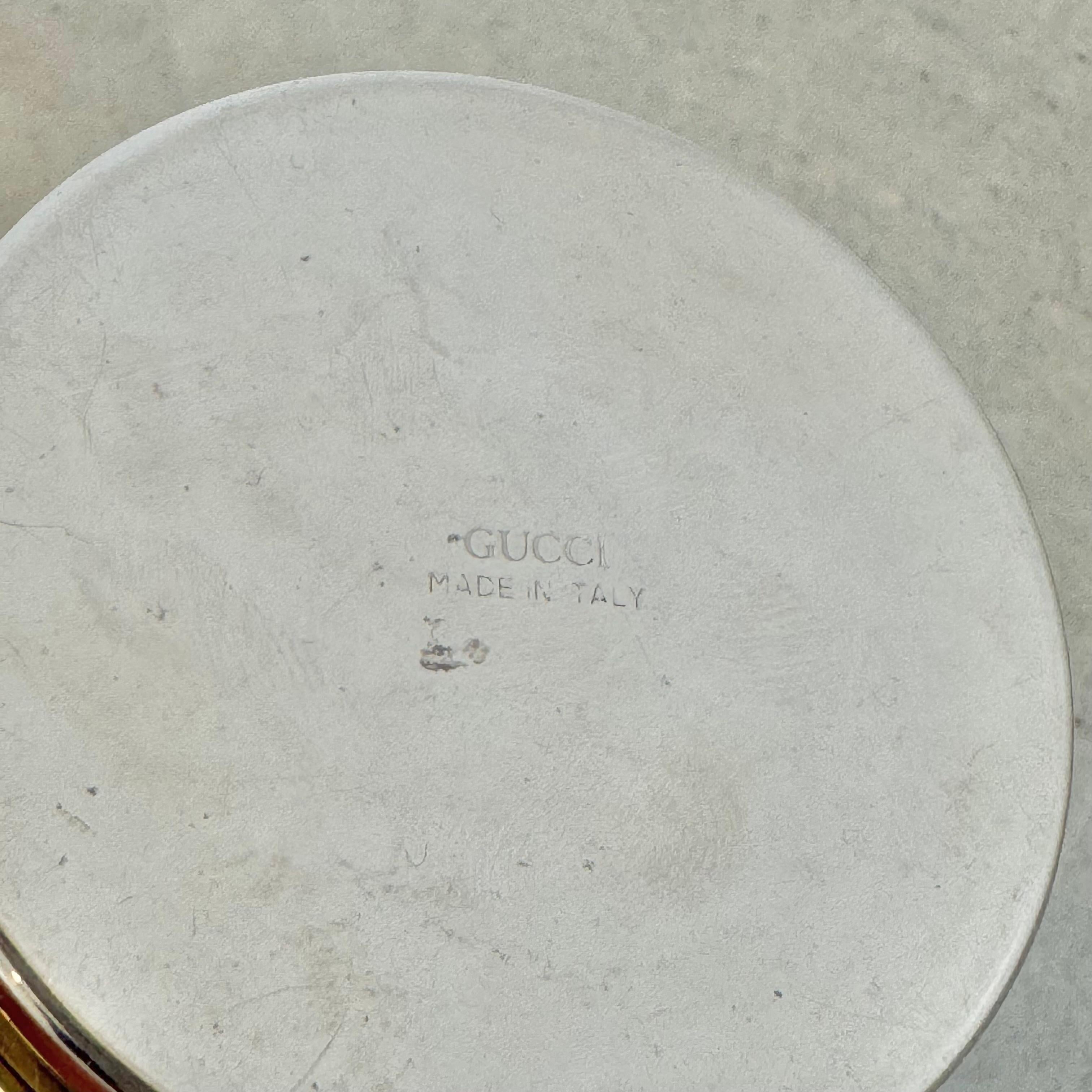 Gucci Tischfeuerzeug, 1980er Jahre Italien im Angebot 2