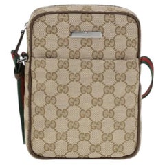 Gucci Tag Shoulder Bag — Beige