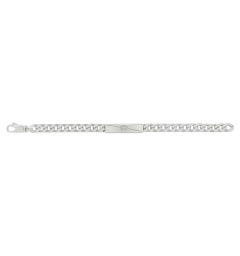 Gucci Tag Silver Chunky Bracelet YBA774054001