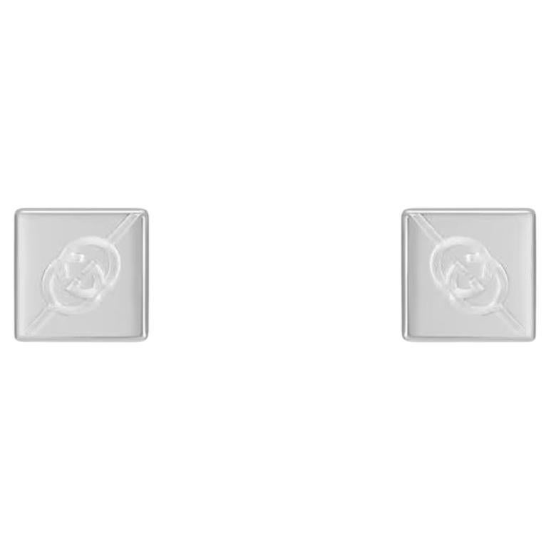 Gucci Sterlingsilber-Ohrringe mit Etikett YBD774033001