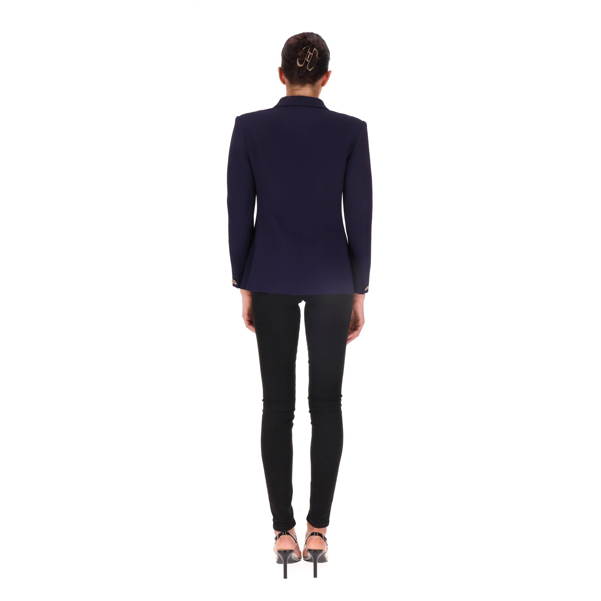 Gucci Tailored Jacket With 'GG' Button Cuffs Excellent état - En vente à London, GB