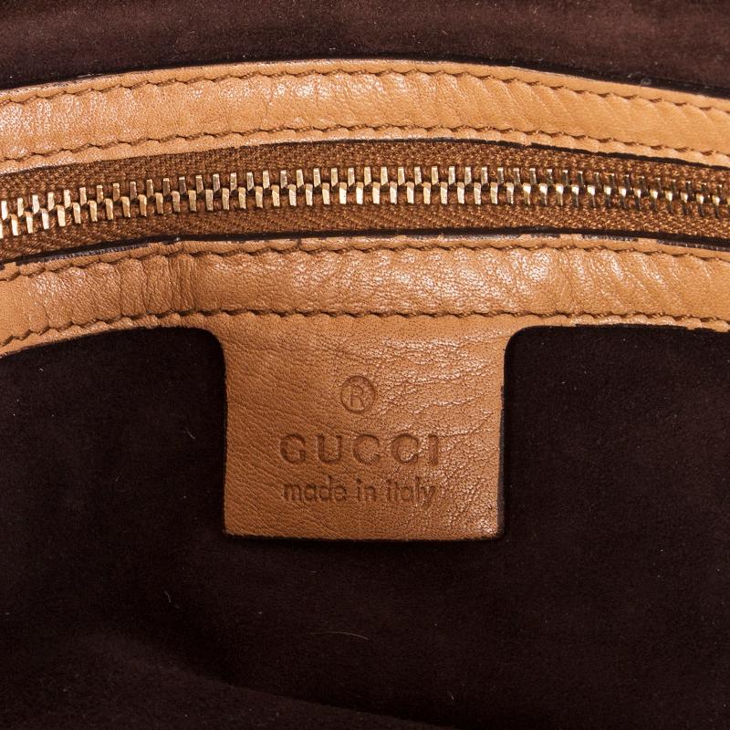 Beige GUCCI tan beige leather LIMITED EDITION MARRAKECH MESSENGER Shoulder Bag