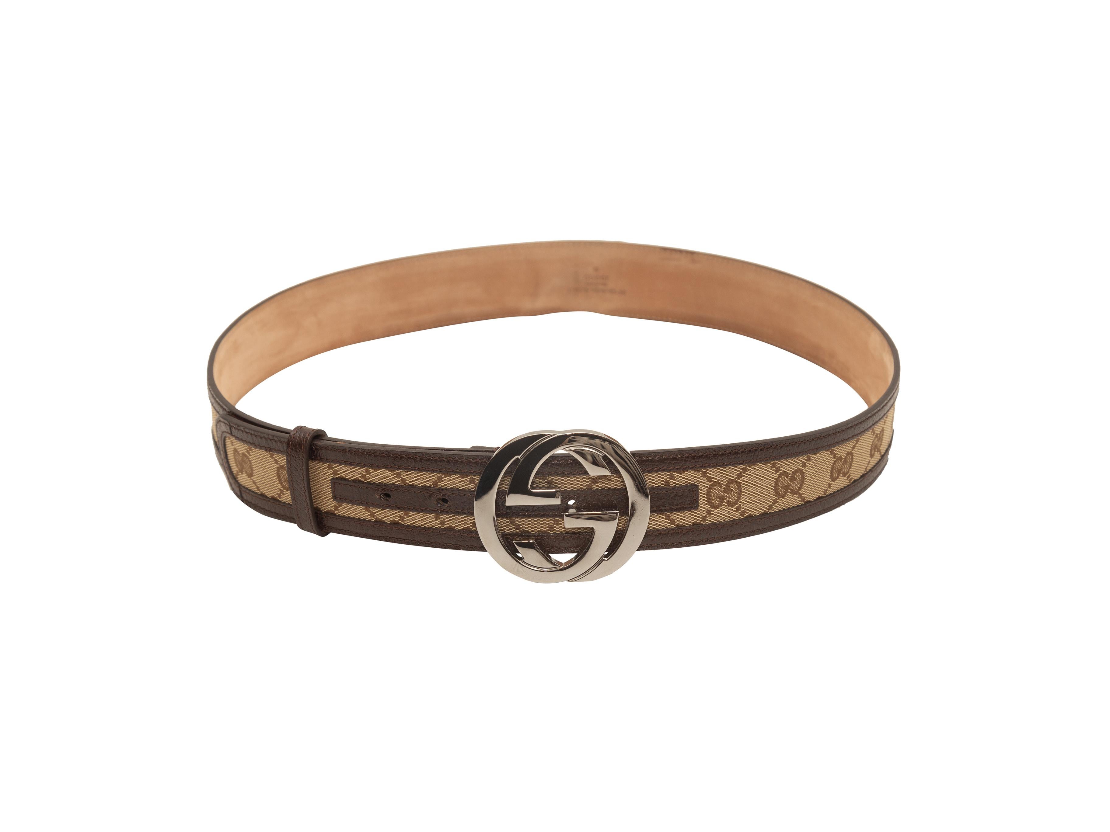 Tan gucci belt deals