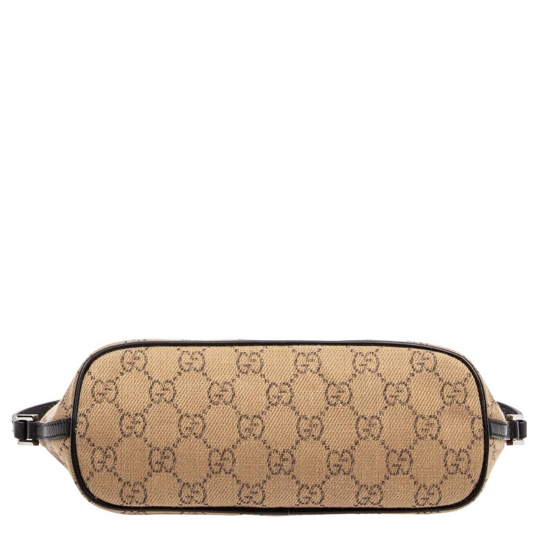 Gucci GG Monogram Pochette brun clair Excellent état - En vente à Atlanta, GA