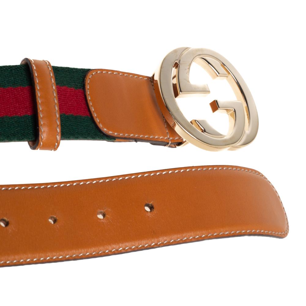 gucci belt interlocking g