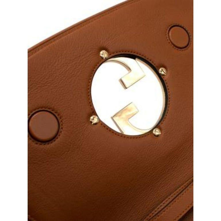 Gucci Tan Leather Blondie Shoulder Bag For Sale at 1stDibs