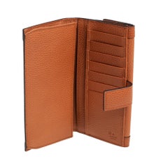 Gucci Tan Leather Continental Wallet