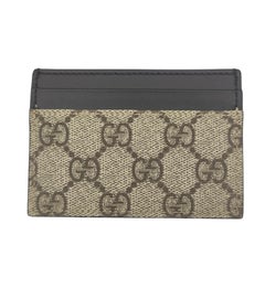 Gucci tan monogram card holder