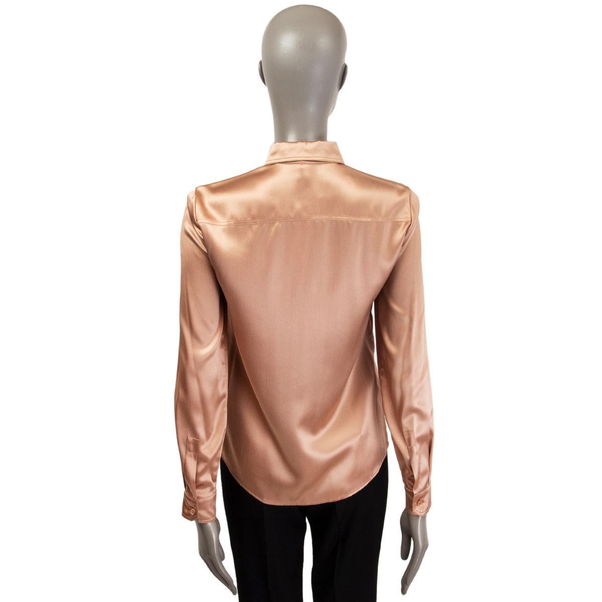 silk satin shirt gucci