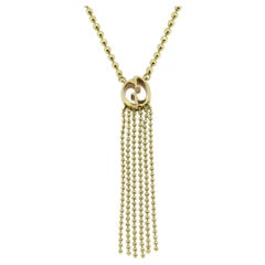 Used Gucci Tassel Necklace