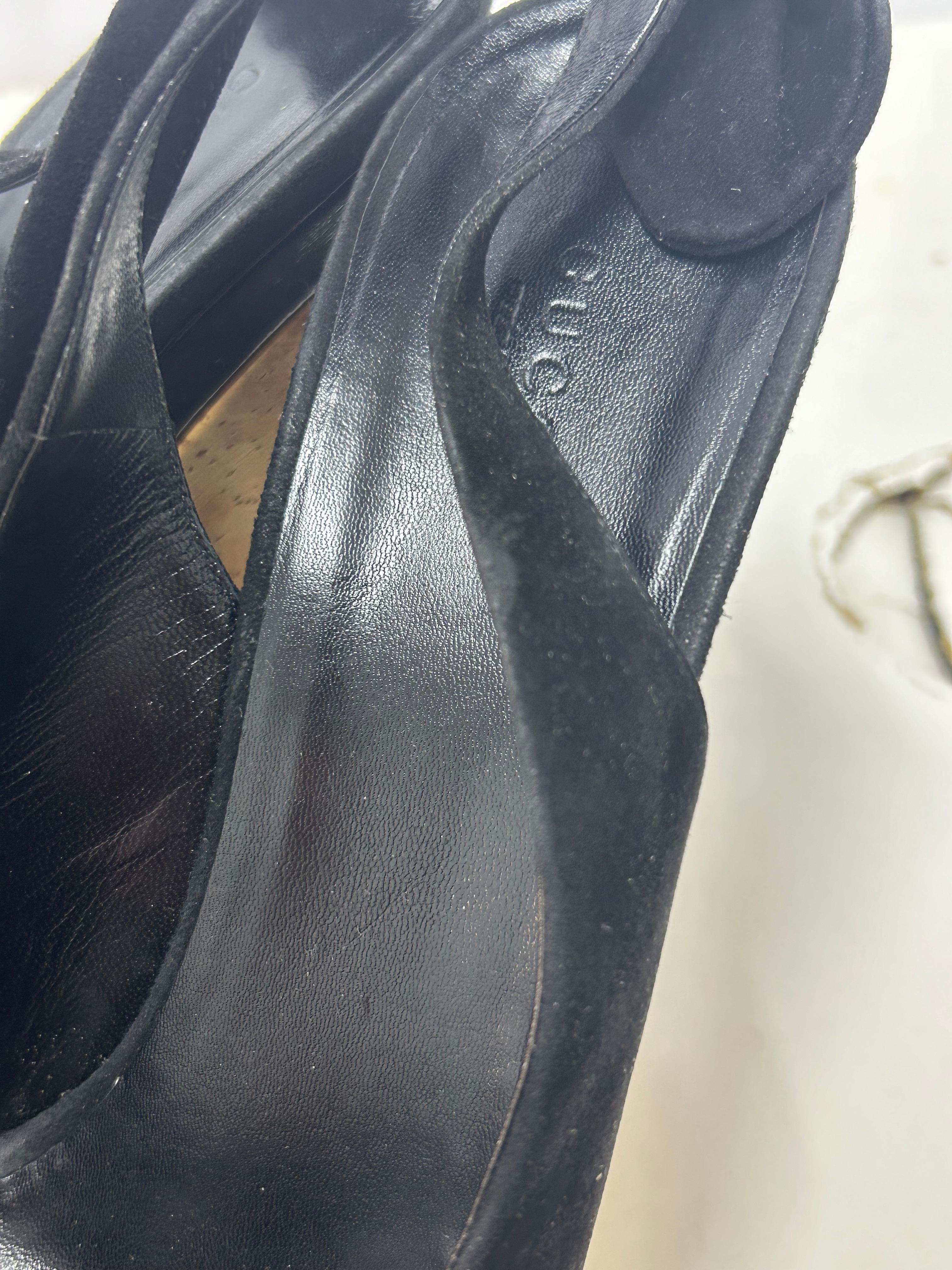 Gucci Tattoo Heart Keilsandalen Größe EU 40 im Angebot 3