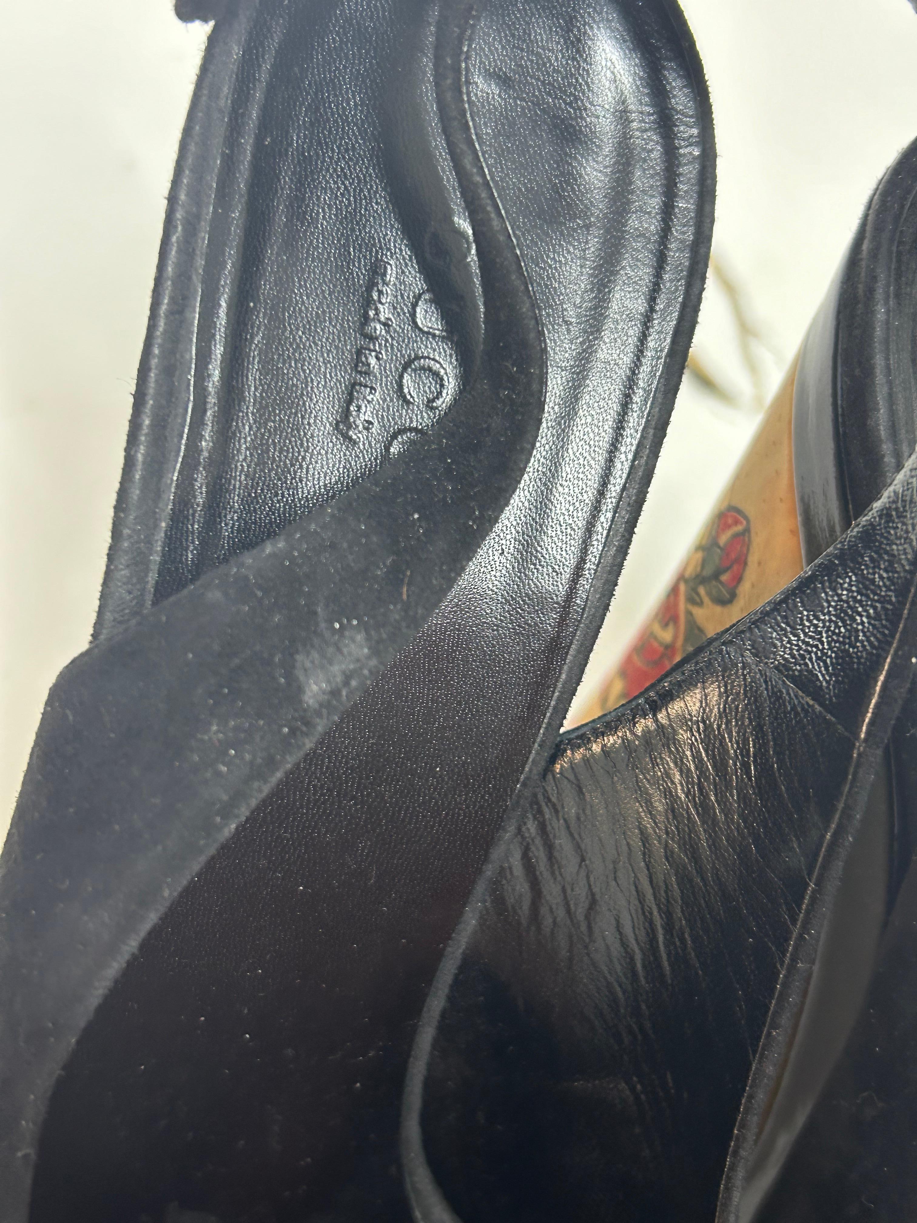 Gucci Tattoo Heart Keilsandalen Größe EU 40 im Angebot 4