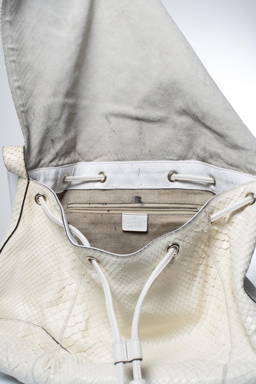 Gucci, Tattoo Tribeca Python Messenger Bag - image 7