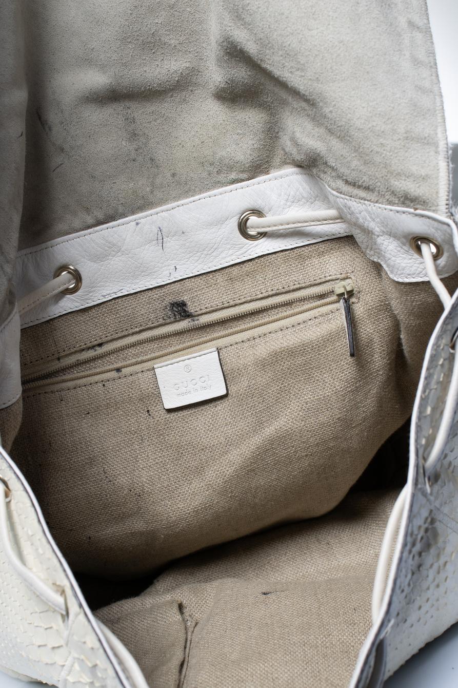 Gucci, Tattoo Tribeca Python Messenger Bag - image 8