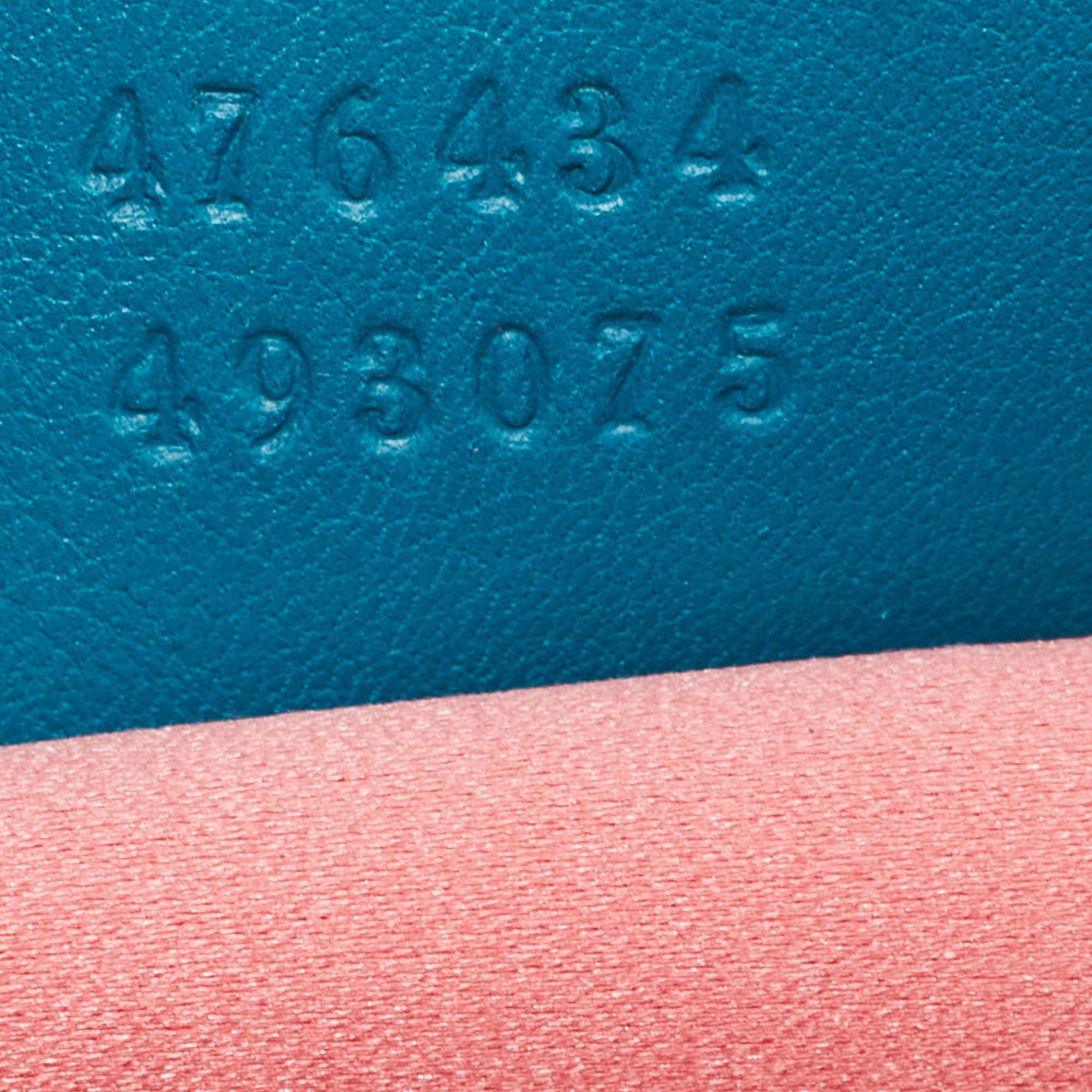 Gucci Teal Green Matelassé Velvet GG Marmont Belt Bag 4