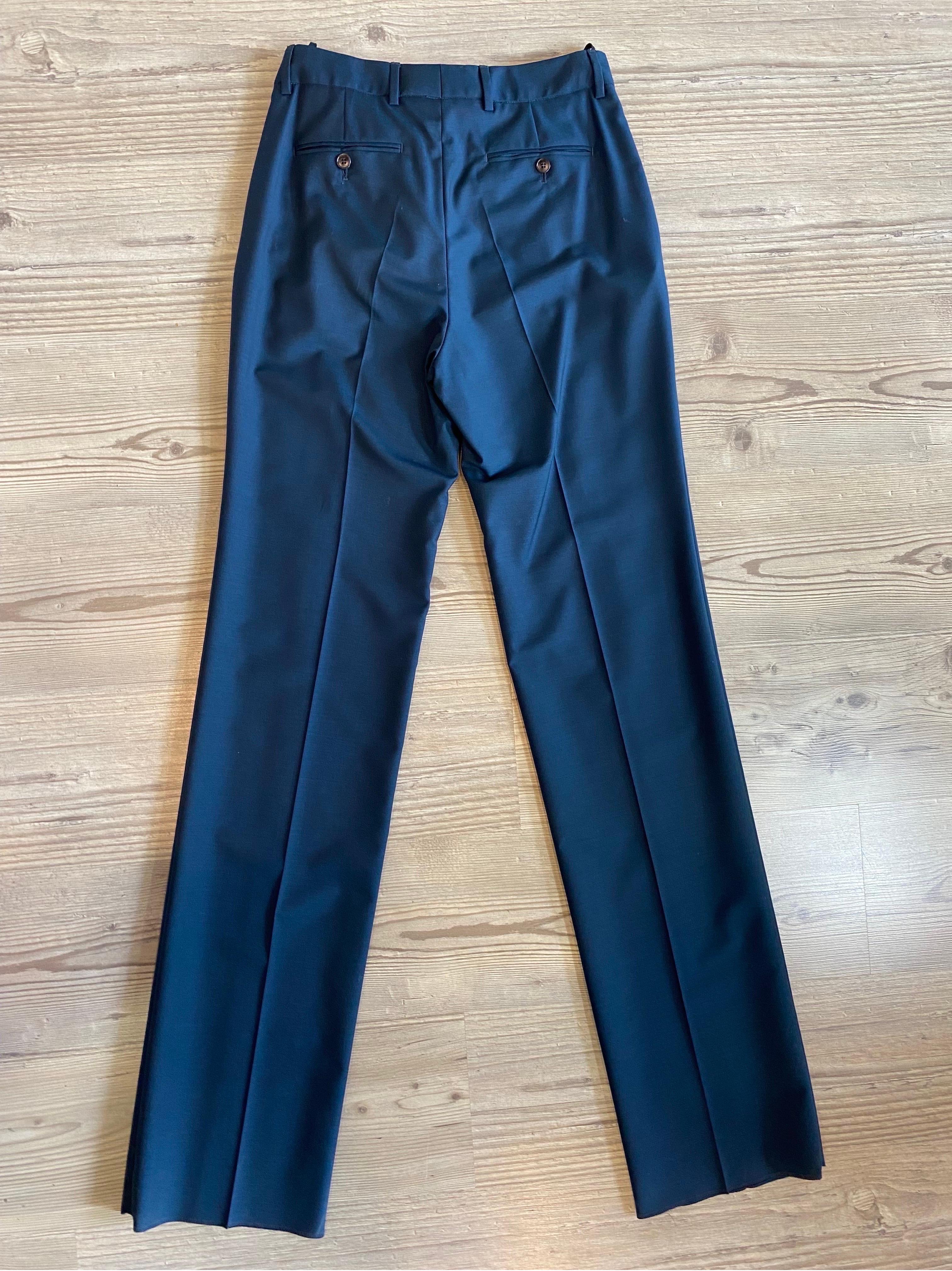 Gucci teal trousers 1