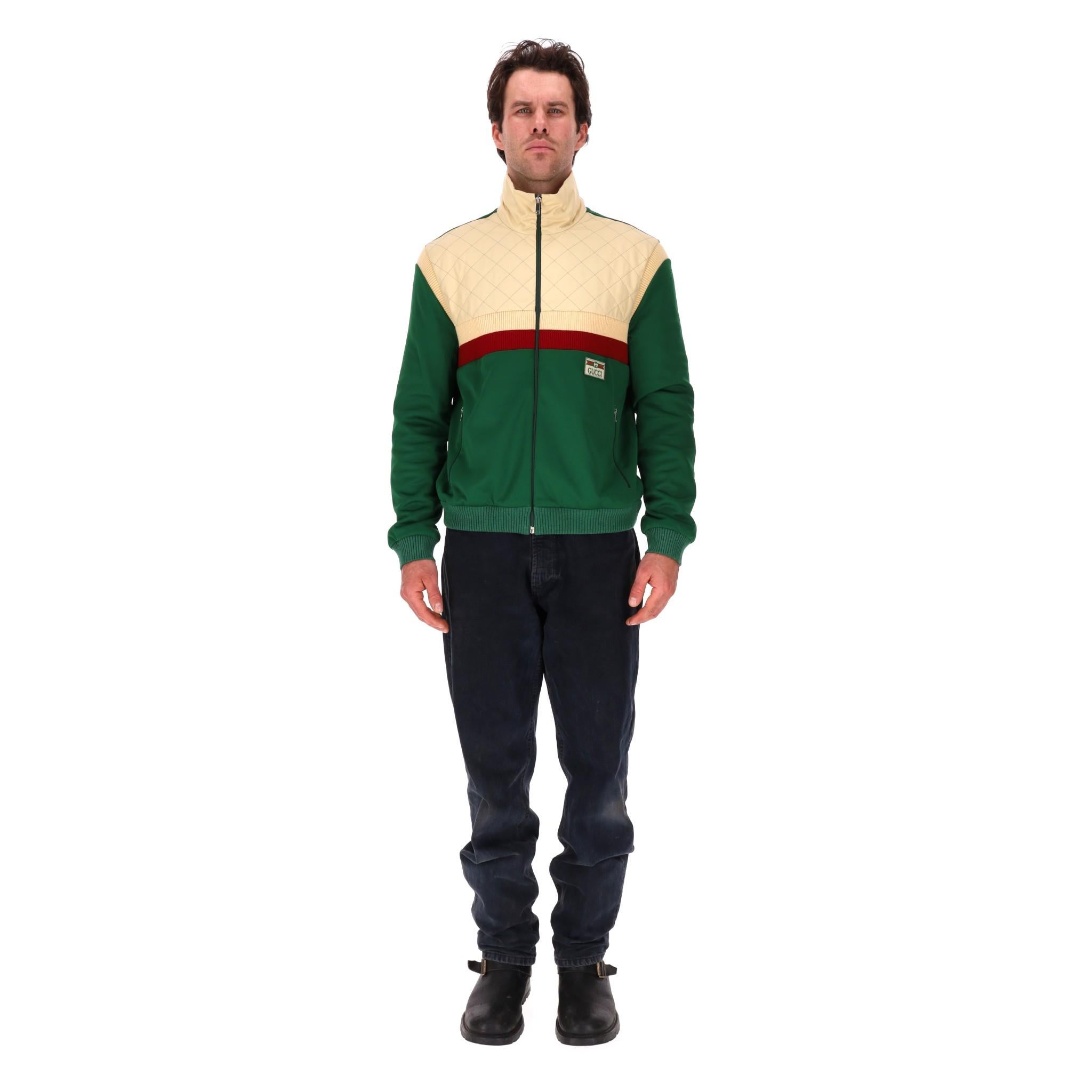 Giacca da ginnastica Gucci in jersey tecnico 