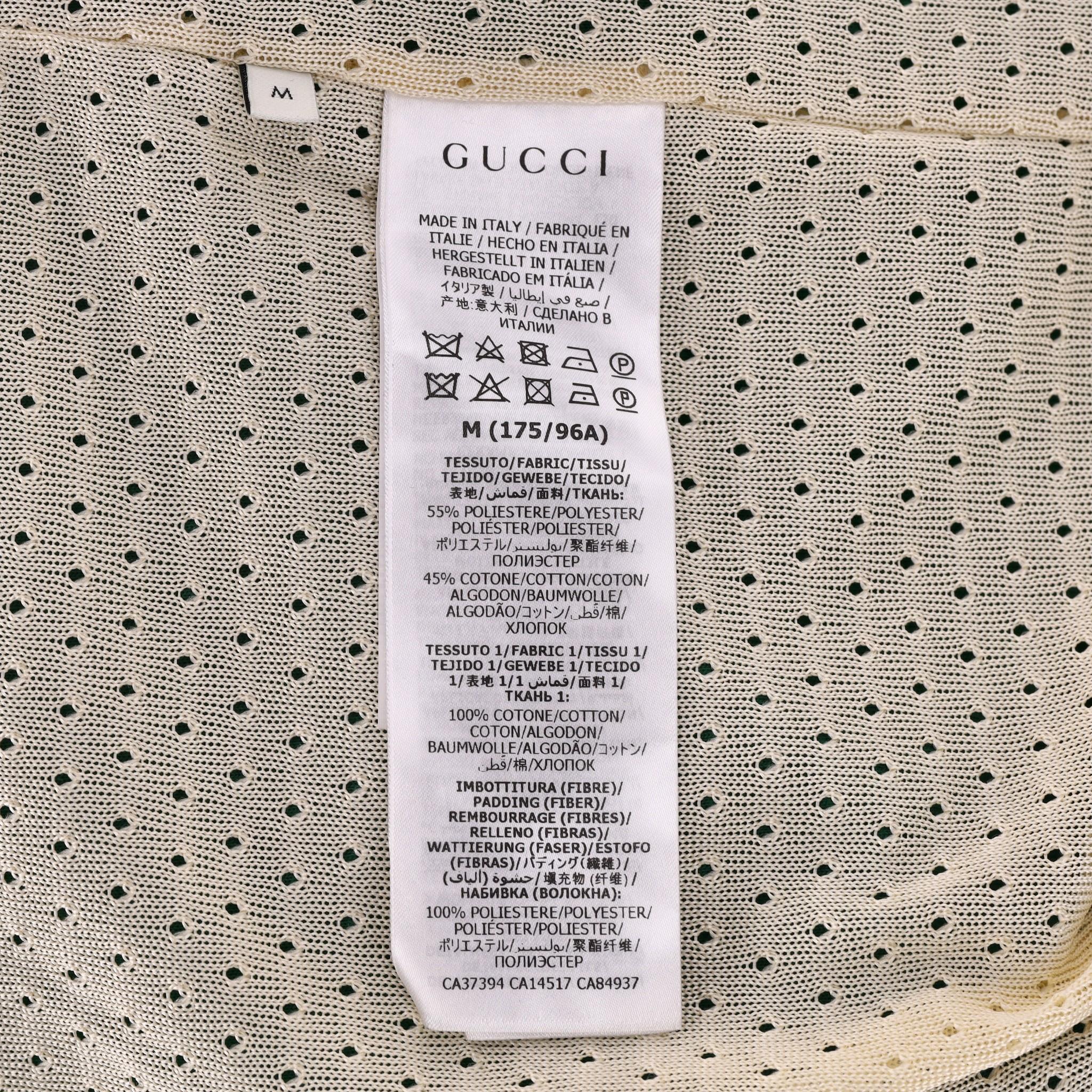 Giacca da ginnastica Gucci in jersey tecnico 