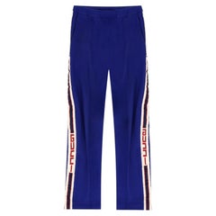 Gucci Technical Jersey Web Stripe Logo Track Pants
