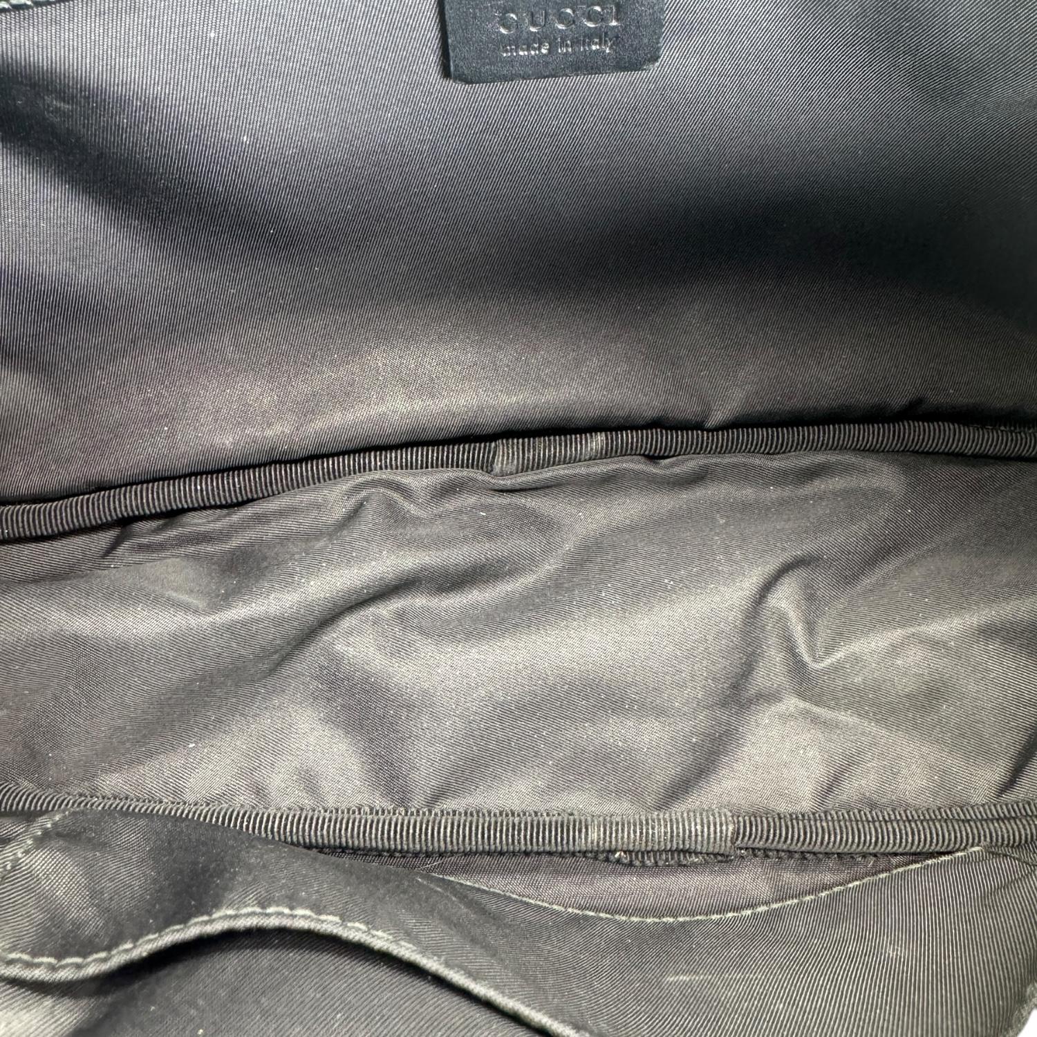 Gucci Techno Canvas Web Belt Bag Black Unisex For Sale 3