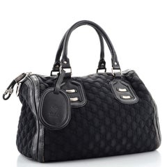 Gucci Techno Tag Boston Bag Guccissima Neoprene Medium