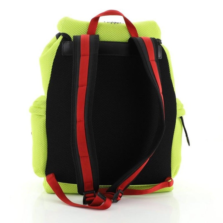 Gucci Techpack Backpack Embroidered Techno Canvas For Sale ...