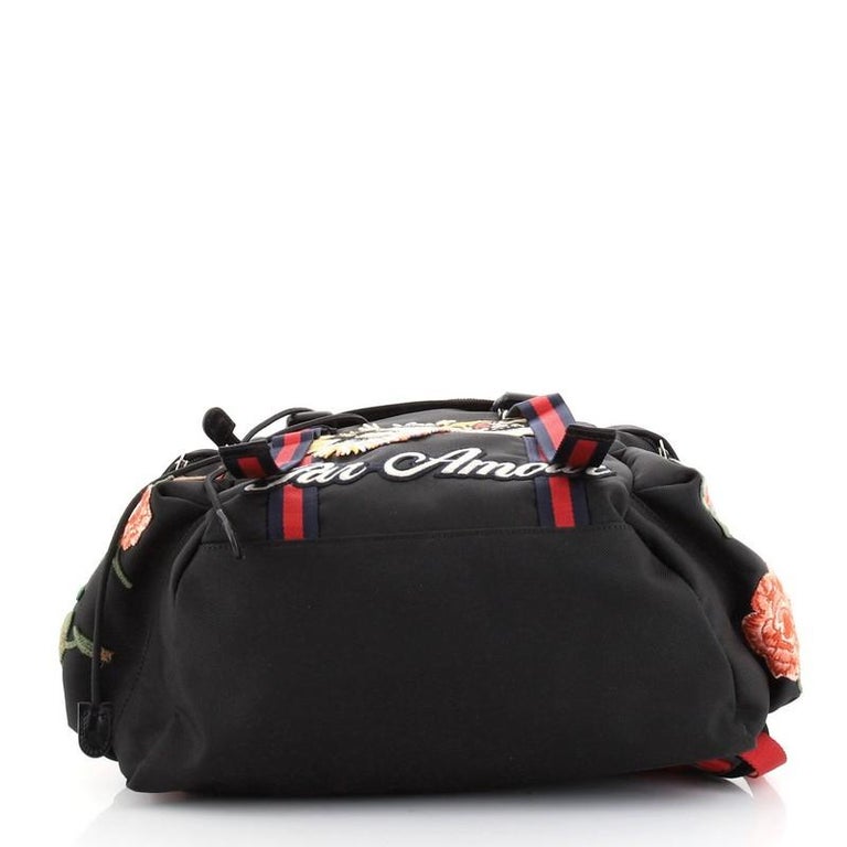 Gucci Techpack Backpack Embroidered Techno Canvas
