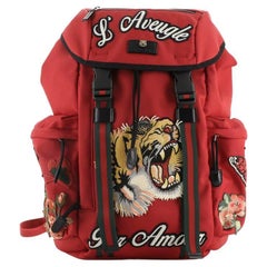 Gucci Techpack Backpack Embroidered Techno Canvas