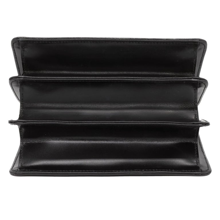 Gucci Thiara Black Leather Bamboo Mini Top Handle Shoulder Bag, 2018. at  1stDibs