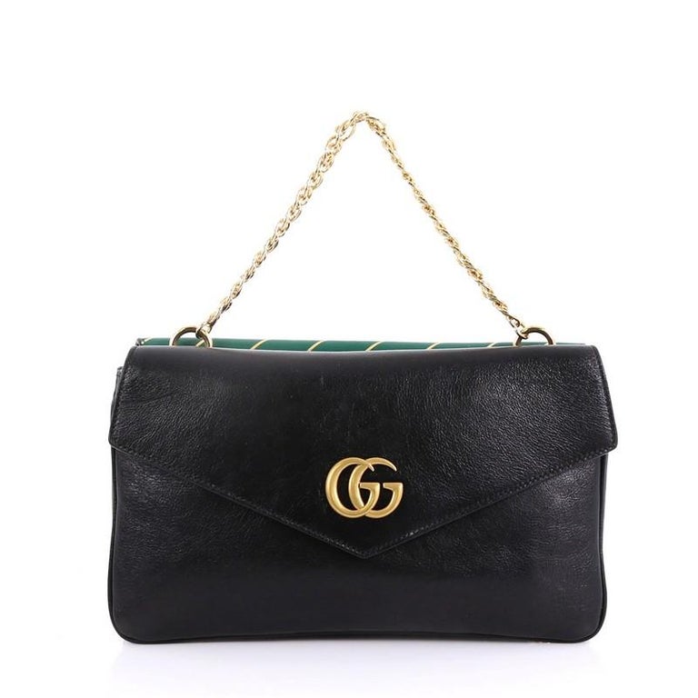 Gucci Thiara Double Shoulder Bag Printed Leather Medium at 1stDibs ...