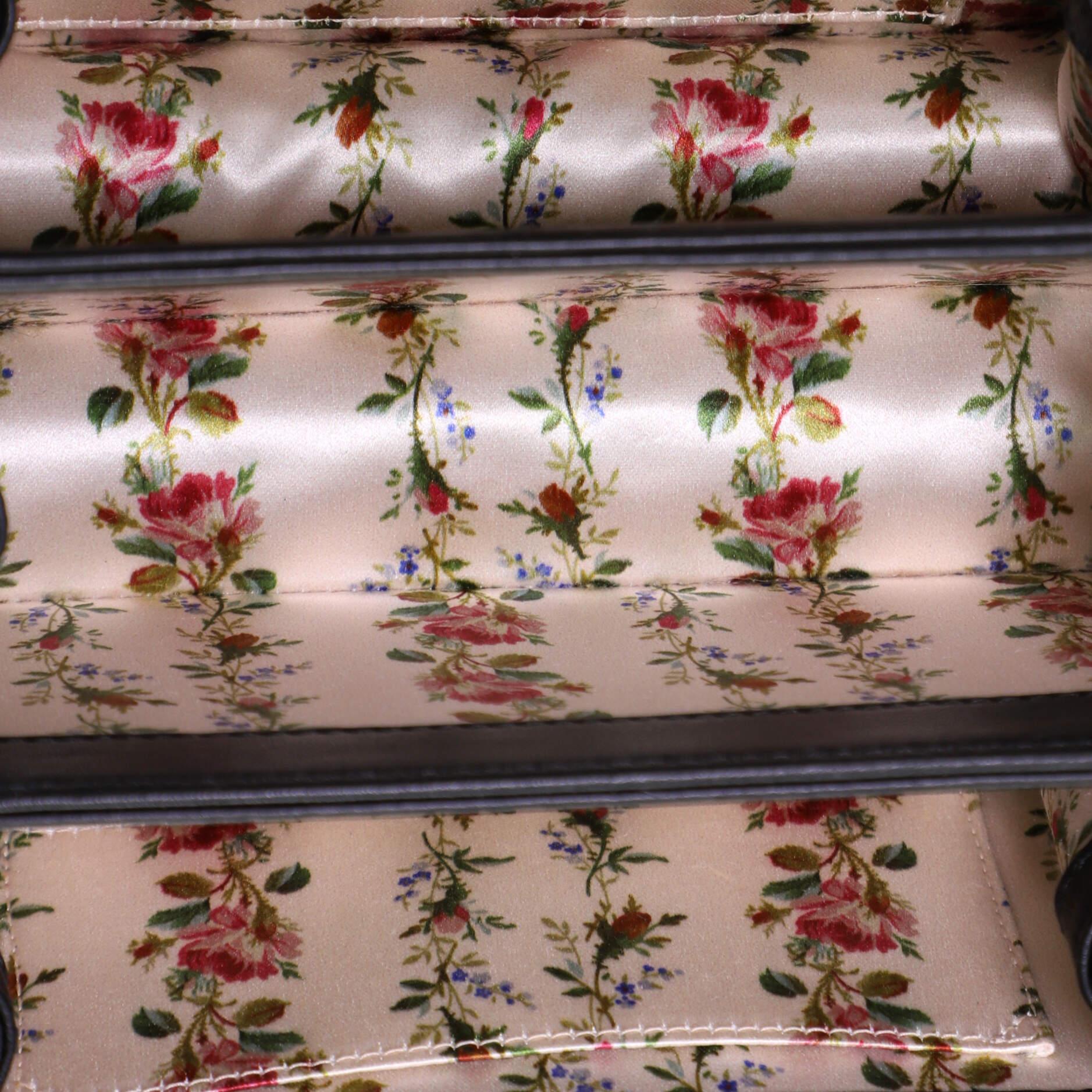 Women's Gucci Thiara Top Handle Bag Frame Print Leather Small