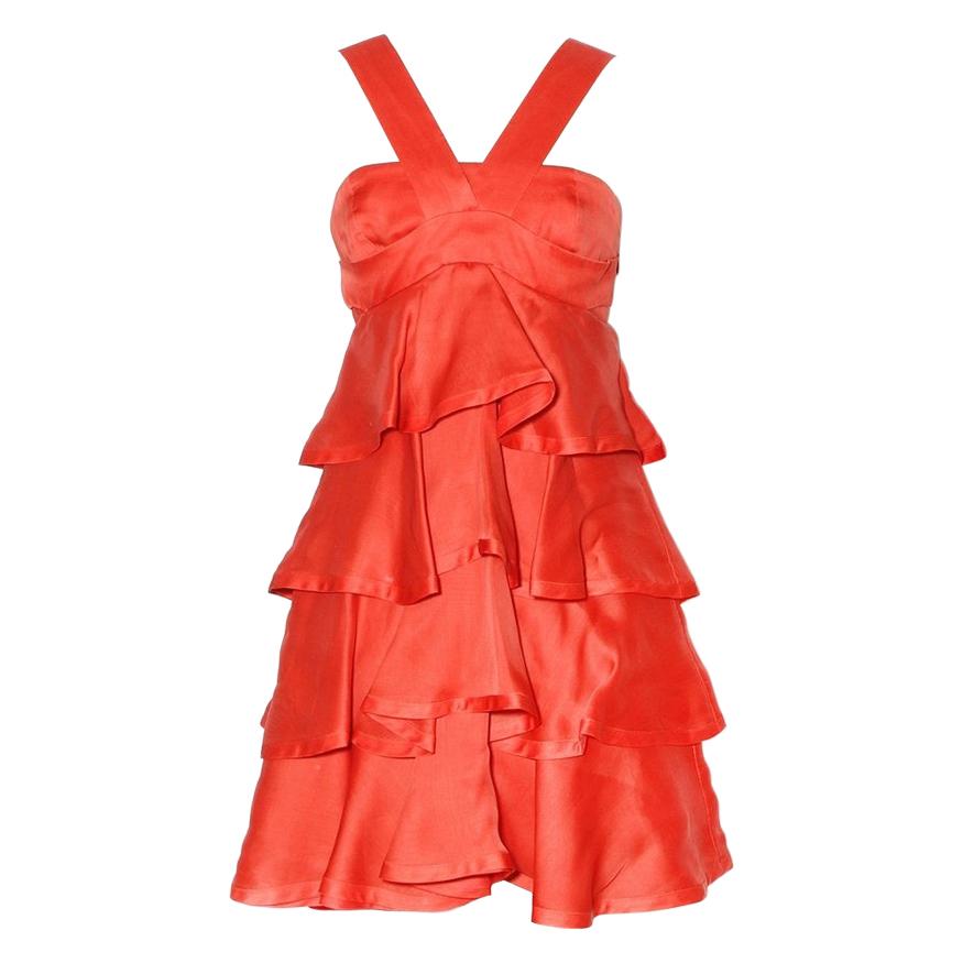 Gucci Tiered Ruffle Dress