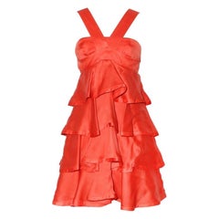 Gucci Tiered Ruffle Dress